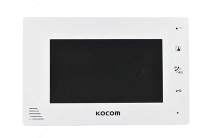 Kocom 4wire 7" Col Handsfree Monitor - White