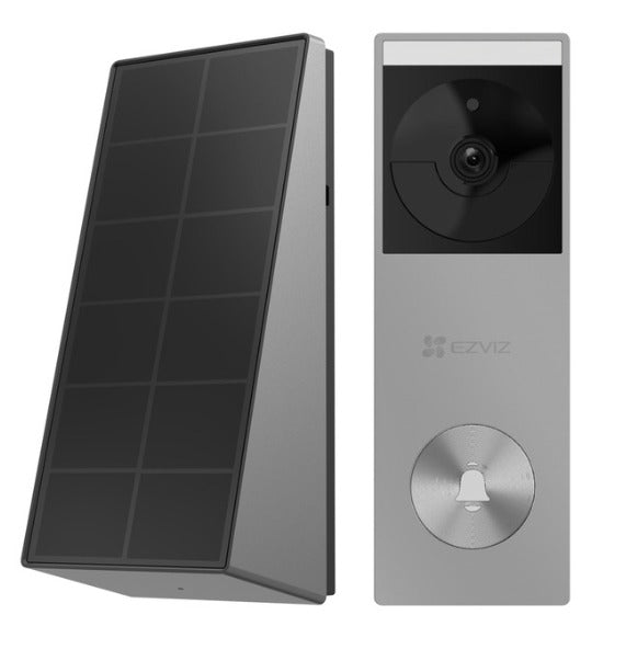 EZVIZ HP3-Pro Battery Powered Video Door Bell Incl Solar Panel 2K