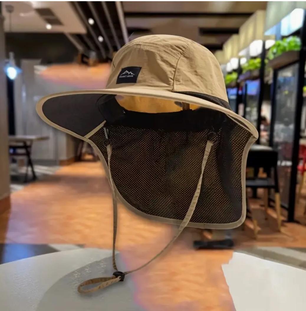 Fashionable Men's Sun Hat - Perfect for Fishing, Hiking