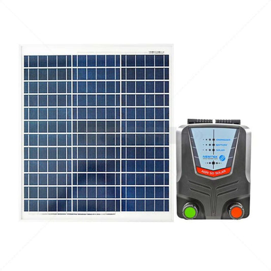 Nemtek Agri 50 Solar Energizer with 40W Solar Panel