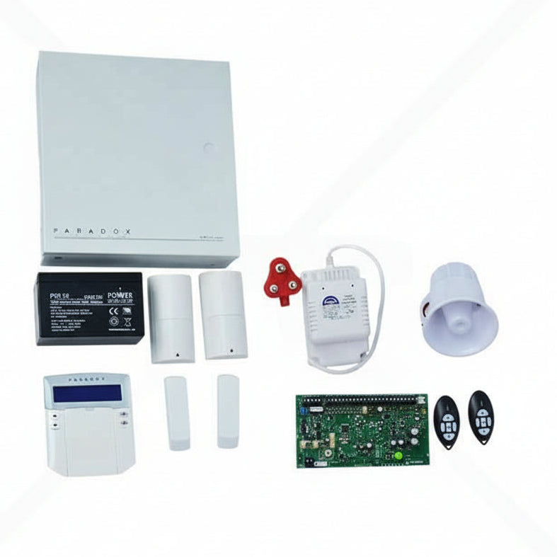 Paradox MG5050/K32 LCD Full Kit PA9526 + 2 x Wireless Door Contacts