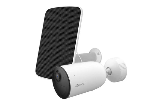 EZVIZ CB3 2K WiFi Battery Security Camera with Solar Panel Bundle Kit