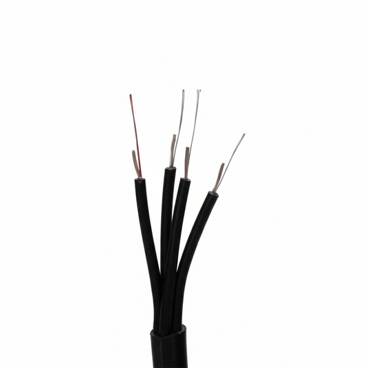 Nemtek Fence HT Wire HT Cable - 4 Core 100m Slimline Black