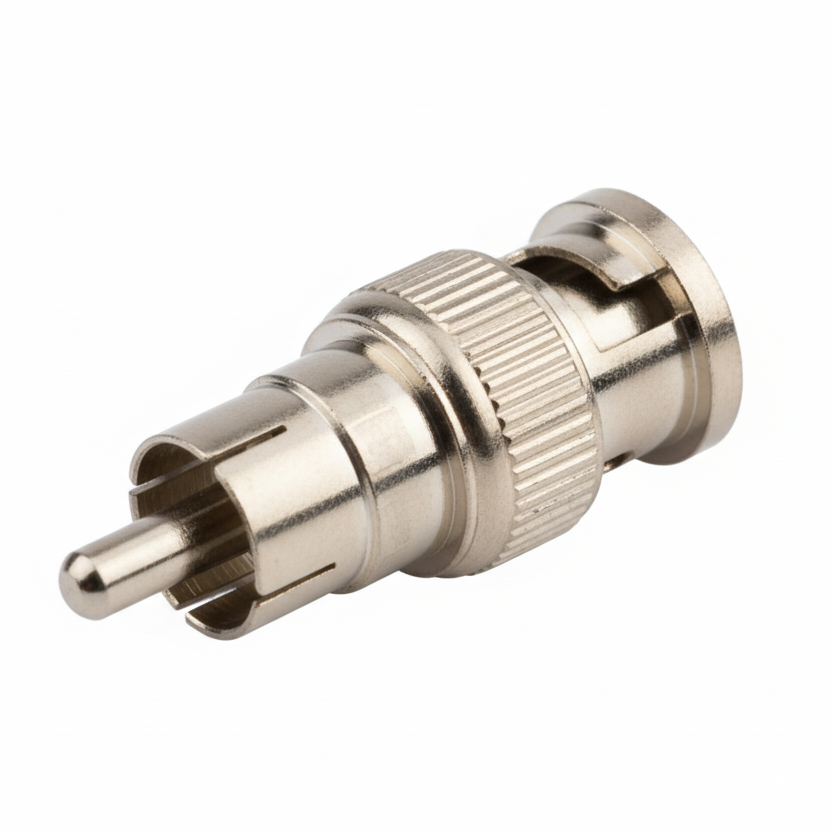 Securi-Prod BNC Connector Male to RCA Male Adaptor